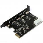 Аксессуар для ПК и Ноутбука Gembird Контроллер PCI-express SPCR-04 (Контроллер)