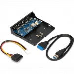 Аксессуар для ПК и Ноутбука Gembird Планка на переднюю панель 3,5" FP3.5-USB3-4A Планка