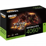 Видеокарта Inno3D RTX 4060 Ti 8GB TWIN X2 OC N406T2-08D6X-171153N (8 ГБ)