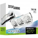 Видеокарта Zotac RTX 4070 Ti Trinity OC White ZT-D40710Q-10P (12 ГБ)