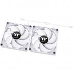 Система охлаждения Thermaltake CT140 PC Cooling Fan White (2 pack) CL-F152-PL14WT-A Для системного блока