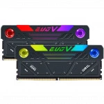 ОЗУ Geil EVO V RGB Black GESG532GB8000C38ADC DIMM, DDR5, 32 Гб (2 х 16 Гб), 8000 МГц