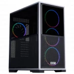 Корпус 1STPLAYER IF8 ARGB Black IF8-BK-4FO7-14 Mid-Tower