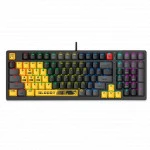 Клавиатура A4Tech S98-Lime Проводная, USB