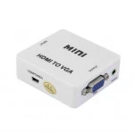 Кабель интерфейсный NO NAME Конвертер HDMI на VGA Adapter Mini 0000840