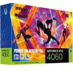 Видеокарта Zotac RTX 4060 8GB OC Spider-Man: Across The Spider-Verse Bundle ZT-D40600P-10SMP (8 ГБ)
