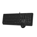Клавиатура + мышь A4Tech F1512-Black Fstyler