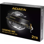 Внутренний жесткий диск ADATA LEGEND 900 SLEG-900-2TCS (SSD (твердотельные), 2 ТБ, M.2, PCIe)