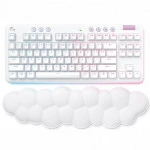 Клавиатура Logitech G715 TKL LIGHTSPEED RGB OFF WHITE 920-010691 (Беспроводная, Bluetooth)