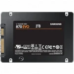 Внутренний накопитель Samsung 870 EVO MZ-77E2T0B/AM SSD (твердотельные), 2 ТБ, 2.5 дюйма, SATA