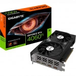 Видеокарта Gigabyte RTX 4060 Ti WINDFORCE OC 8G GV-N406TWF2OC-8GD (8 ГБ)