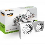 Видеокарта Inno3D GeForce RTX 4060Ti Twn X2 OC White 16GB N406T2-16D6X-178055W (16 ГБ)