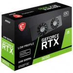 Видеокарта MSI Geforce RTX 3050 LP E OC RTX 3050 LP E 6G OC 6 ГБ