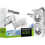 Видеокарта Zotac RTX 4060 8GB Twin Edge OC White Edition ZT-D40600Q-10M (8 ГБ)