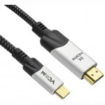 Кабель интерфейсный VCOM CU423MCV-1.8M (USB Type C - HDMI)