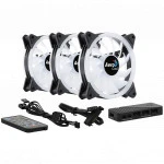 Охлаждение Aerocool Комплект вентиляторов для корпуса Duo 12 Pro ARGB DUO 12 PRO ARGB BLACK (Для системного блока)