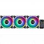 Охлаждение Aerocool Комплект вентиляторов для корпуса Duo 12 Pro ARGB DUO 12 PRO ARGB BLACK (Для системного блока)