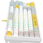 Клавиатура A4Tech Bloody S87 Energy White S87 USB ENERGY WHITE (Проводная, USB)