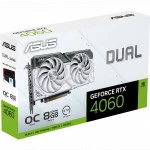 Видеокарта Asus RTX 4060 Dual OC White DUAL-RTX4060-O8G-WHITE (8 ГБ)