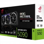 Видеокарта Asus GeForce RTX 5090 ROG ASTRAL GAMING ROG-ASTRAL-RTX5090-O32G-BTF-GAMING 32 ГБ