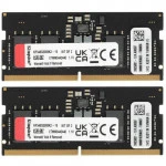 ОЗУ Kingston FURY Impact KF548S38IBK2-16 (SO-DIMM, DDR5, 16 Гб (2 х 8 Гб), 4800 МГц)