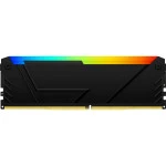 ОЗУ Kingston FURY Beast Black RGB KF426C16BB2AK2/16 (DIMM, DDR4, 16 Гб (2 х 8 Гб), 2666 МГц)