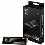 Внутренний жесткий диск MSI SPATIUM M480 PRO PCIe 4.0 NVMe M.2 4TB (SSD (твердотельные), 4 ТБ, M.2)