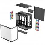 Корпус Deepcool CG590U 5F Black R-CG590U-BKAGA5-G Mid-Tower