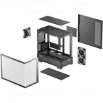 Корпус Deepcool CG380U 3F Black R-CG380U-BKAGM3-G Mini-Tower