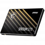 Внутренний жесткий диск MSI SPATIUM S270 SPATIUM S270 SATA 2.5" 960GB (HDD (классические), 960 ГБ, 2.5 дюйма, SATA)