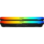 ОЗУ Kingston Fury Beast RGB KF436C18BB2AK2/64 DIMM, DDR4, 64 Гб (2 х 32 Гб), 3600 МГц