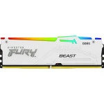 ОЗУ Kingston Fury Beast RGB White KF556C36BWEAK2-32 DIMM, DDR5, 32 Гб, 5600 МГц