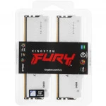 ОЗУ Kingston Fury Beast RGB White KF552C40BWAK2-64 DIMM, DDR5, 64 Гб (2 х 32 Гб), 5200 МГц
