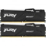 ОЗУ Kingston Fury Beast RGB KF560C36BBEAK2-64 (DIMM, DDR5, 64 Гб (2 х 32 Гб), 6000 МГц)