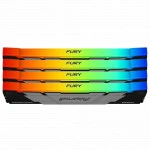 ОЗУ Kingston FURY Renegade RGB KF436C18RB2AK4/128 DIMM, DDR4, 128 Гб (4 х 32 Гб), 3600 МГц