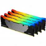 ОЗУ Kingston FURY Renegade RGB KF436C18RB2AK4/128 DIMM, DDR4, 128 Гб (4 х 32 Гб), 3600 МГц