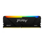 ОЗУ Kingston FURY Beast RGB KF432C16BB2A/32 DIMM, DDR4, 32 Гб, 3200 МГц