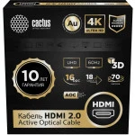 Кабель интерфейсный Cactus CS-HDMI-AOC-2-70 HDMI - HDMI