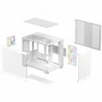 Корпус Deepcool CG330 3F White R-CG330-WHNGM3-G Mini-Tower