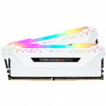 ОЗУ Corsair Vengeance RGB PRO CMW32GX4M2E3200C16W DIMM, DDR4, 32 Гб (2 х 16 Гб), 3200 МГц