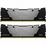 ОЗУ Kingston Fury Renegade Black KF436C18RB2K2/64 (DIMM, DDR4, 64 Гб (2 х 32 Гб), 3600 МГц)