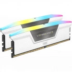 ОЗУ Corsair Vengeance RGB CMH64GX5M2B6000C40W (DIMM, DDR5, 64 Гб (2 х 32 Гб), 6000 МГц)