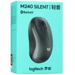 Мышь Logitech M240 SILENT 910-007122 (Бюджетная, Беспроводная)