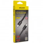 Кабель интерфейсный AWEI CL-71T USB Type C - USB Type C