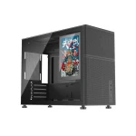 Корпус 1STPLAYER Mi6-EV-BK Mini-Tower