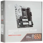 Материнская плата MSI B650M GAMING PLUS WIFI (Micro-ATX, AMD AM5)