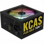 Блок питания Aerocool KCAS PLUS GOLD 750W RGB 750 Вт, 80+ Gold