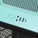 Корпус Thermaltake The Tower 300 Turquoise CA-1Y4-00SBWN-00 (Игровые, Mini-Tower)