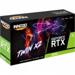 Видеокарта Inno3D GeForce RTX3050 TWIN X2 N30502-06D6-1711VA60 (6 ГБ)