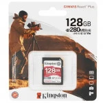 Флеш (Flash) карты Kingston Canvas React Plus V60 SDR2V6/128GB (128 ГБ)